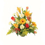 karisik renkli çiçekler tanzim   Samsun online çiçek gönderme sipariş 
